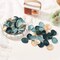 400 Pcs Silk Rose Petals Artificial Flower Petals for Wedding Flower Girl Basket Aisle Scatter Dinner Table Centerpieces Party Bridal Shower Romantic Night Decoration (Green)